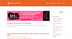 Desktop Screenshot of graphicdesignblog.co.uk